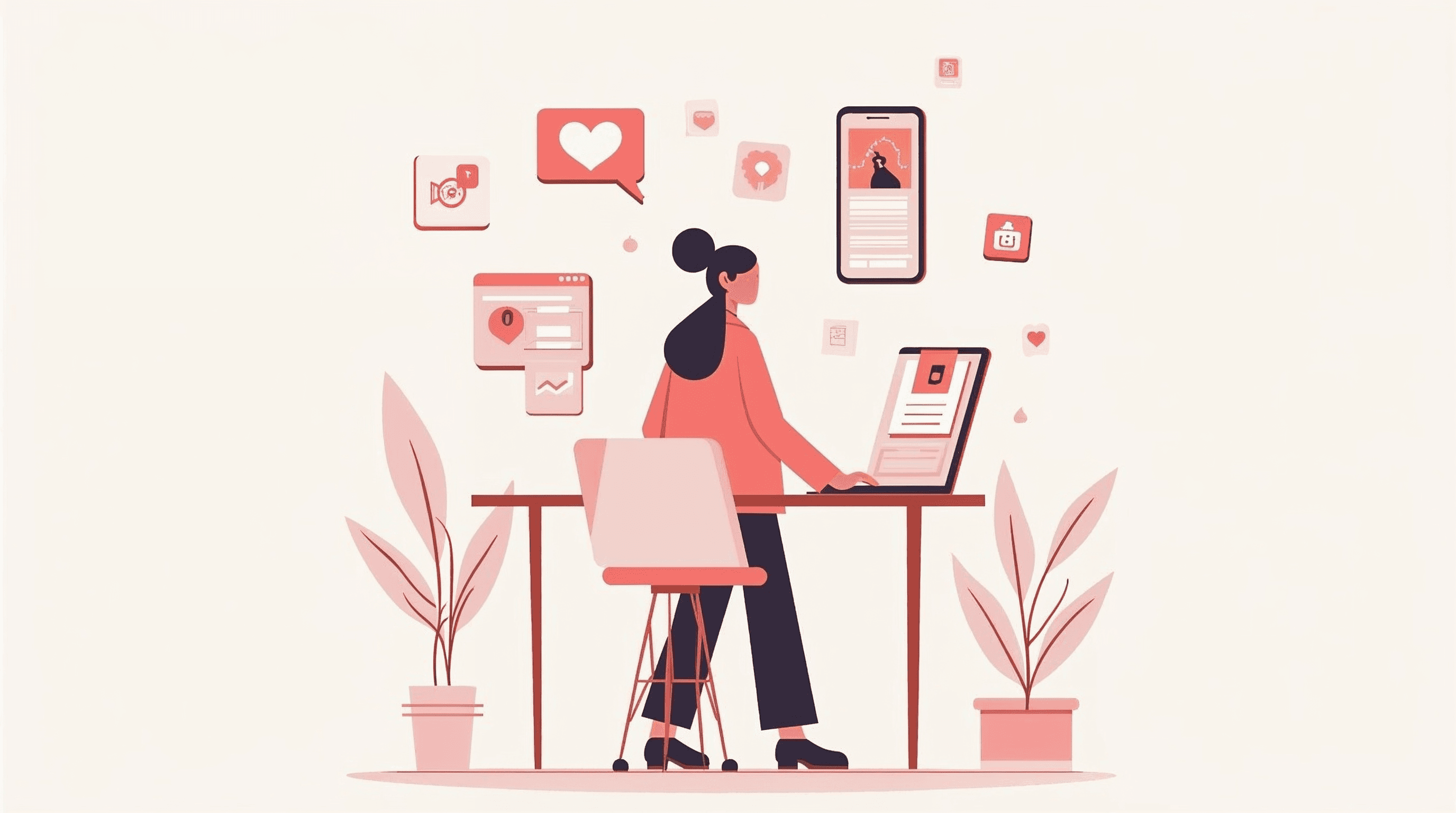 Social Studio illustration