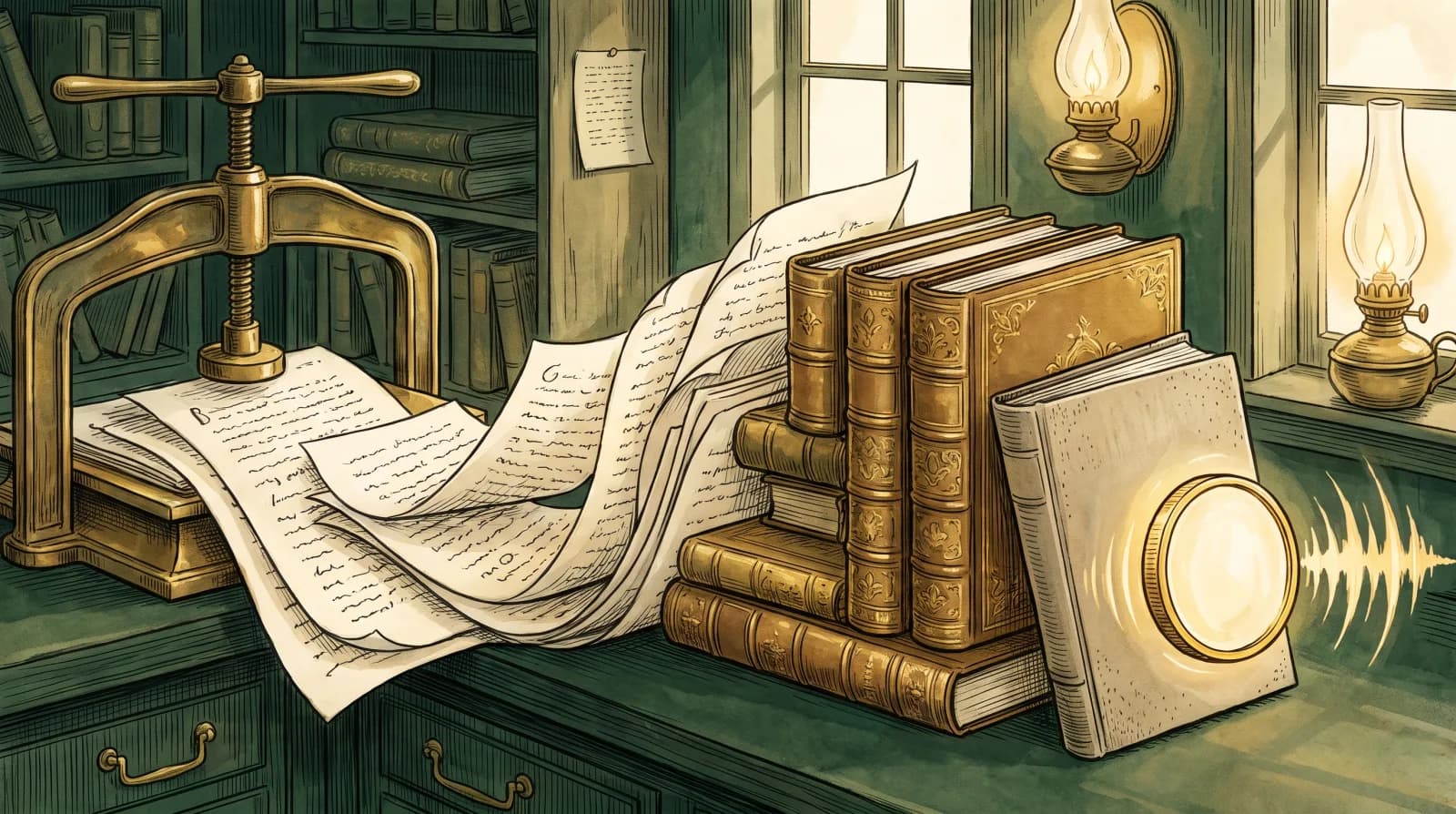 Publish illustration